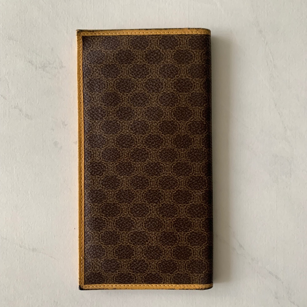 Celine Macadam Long Bifold Wallet